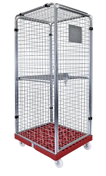 Pilsl Rollbehälter SAFE 1640 mm rot verzinkt 1040000012
