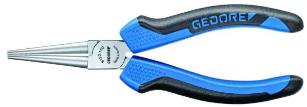 GEDORE Rundzange gezahnt 160 mm 2K-Handhabung verchromt 6716810