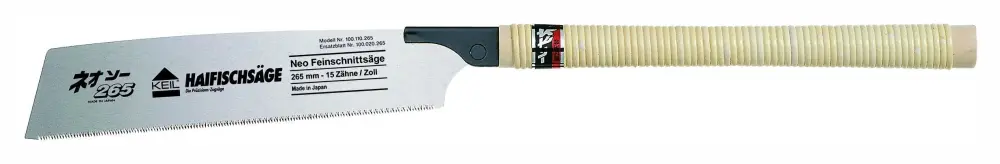 KEIL NEO Feinschnittsäge 265 mm - 15 Zähne/Zoll A1.100.110.265