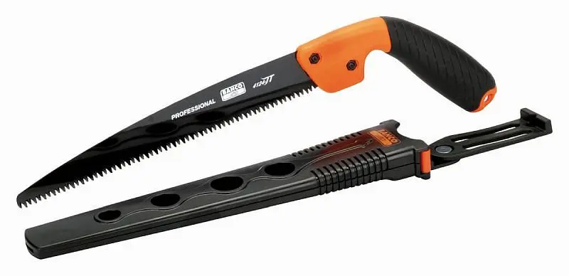 Bahco Astsäge mit Holster Blattlänge 280 mm 7 Zähne pro Zoll 4128-JT-H