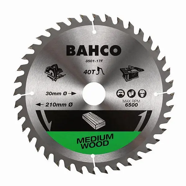 Bahco Kreissägeblatt 140 mm 16 Zähne für Holz 8501-4