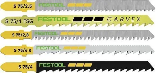 Festool Stichsägeblatt-Set STS-Sort/25 W VE: 25 Stück 204275
