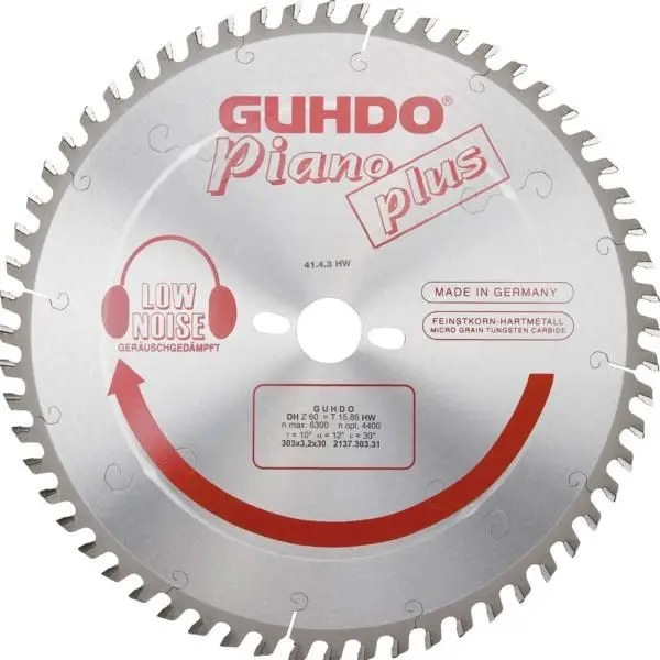 GUHDO HW-Säge 303x32/22x30 Z60DH DH CNL* Piano plus * 2137.303.31