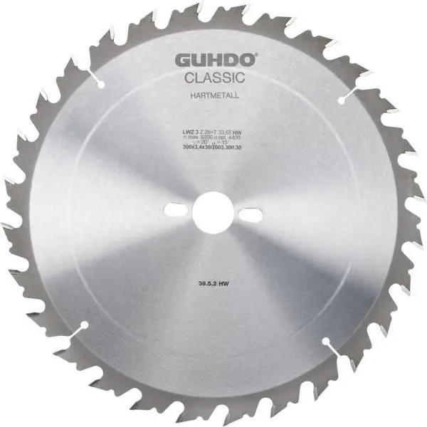 GUHDO HW-Säge 450x40/28x30 Z40W LWZ 3 CNL 2003.450.30