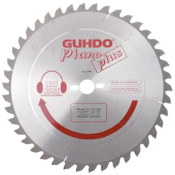 GUHDO HW-Säge 520x46/32x50 Z60W PW pessimistisch* Piano plus * 2109.520.51