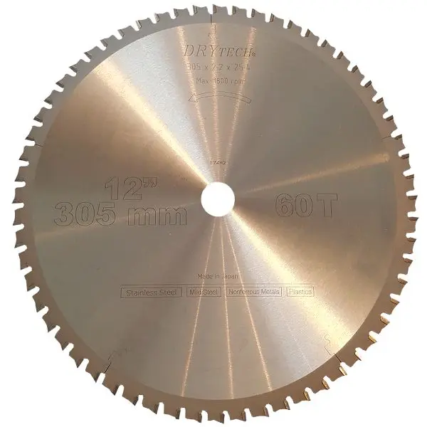 JEPSON Sägeblatt 305 x 22 x 254 x 60Z für Stahl Inox 600530 40