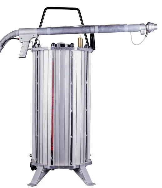 Eurorubber ER 40 Strahlgerät mit 70 cm Lanze inkl. 10 mm zylindrische Düse G050014