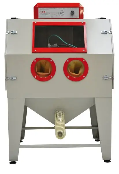 ELMAG Sandstrahlkabine Modell PAL-3L (inklusive Absaugzyklon) 21352