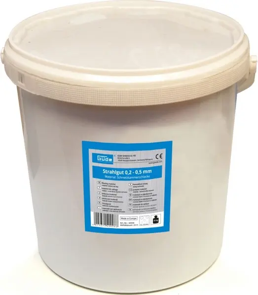Güde Strahlgut 02-05 mm 15 kg Körnung: 02 - 05 K 40008 4015671400086