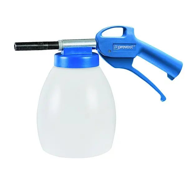 Prevost Strahlpistole Eingang mit IG BSPP= G 1/4 Inhantik= 12 l Durchfluß= 450 l/min BG SAND1
