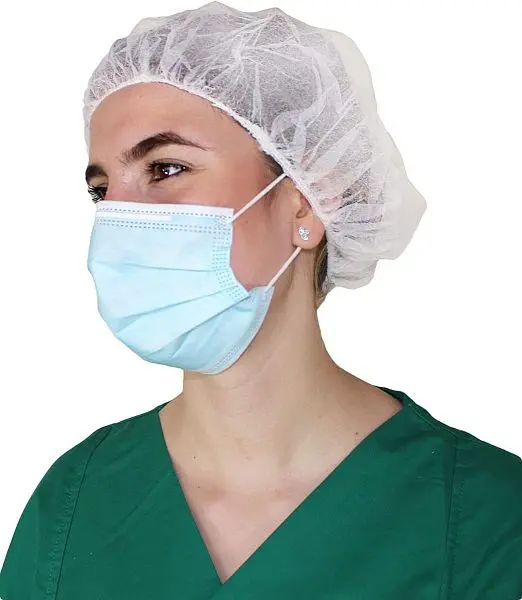 Body Products MEDI-INN Baretthaube weiß 520 cm VE: 1000 Stück 703061-w