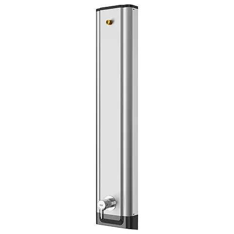 KWC Duschpaneel F5 Edelstahl Thermostat Einhebelmischer für Duschkopf Hygieneoption 2030066541