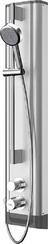 KWC Duschpaneel F5 hydraulisch Edelstahl Thermostat HB-Garnitur Hygieneeinheit 2030056539