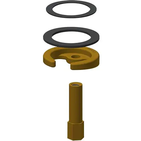 KWC Schnellbefestigung komplett F5 2030043596 7612982252570