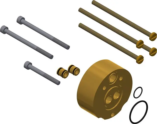 KWC Verlängerungsset F5 hydraulisch Duscharm mit Mischer 25 mm 2030044781