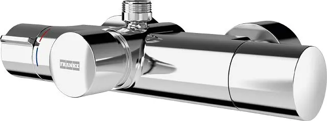 KWC Wandbatterie F5 hydraulisch Thermostat für Bogen/Duschrohr Hygieneeinheit 2030040291