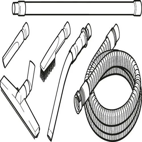 DENIOS ATEX-Zubehörteileset für Schutzssauger Typ S 990 6-teilig 250758
