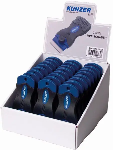Kunzer Mini-Schaber (24 Stück im Anzeige) 7SC24 4260174661582