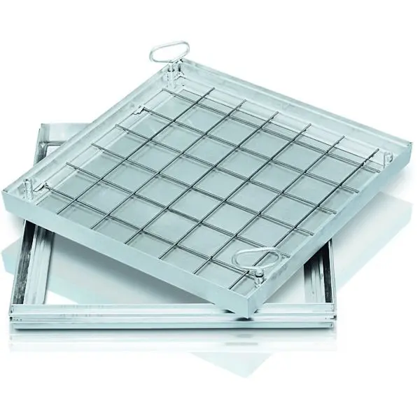 ZARGES Schachtabdeckung Alukleinformatum 635 x 635 mm 47005