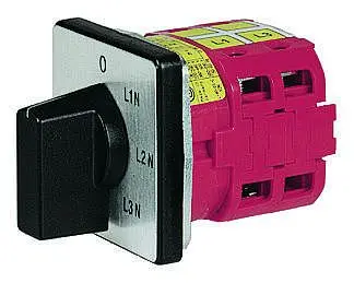 Elektra Tailfingen V2N V1-F1-B-SI Voltmeter-Umschantiker für Frontbefestigung 141860