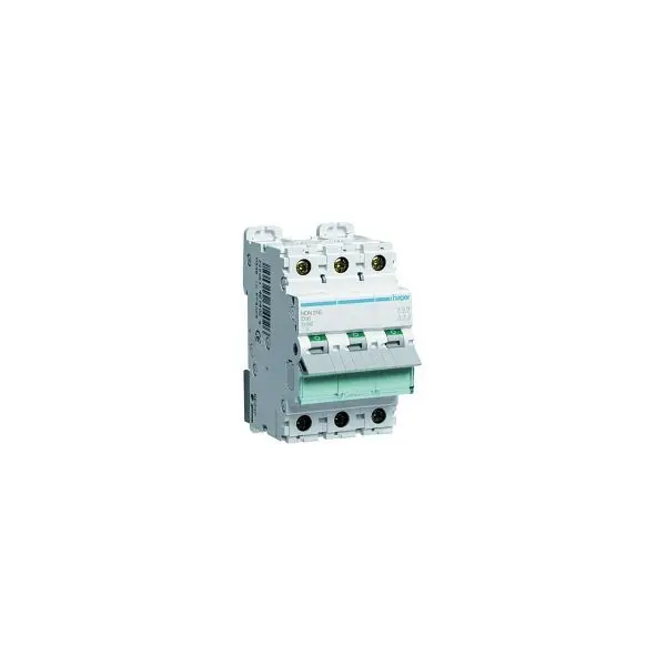 Hager Leitungsschutzschantiker AC 16A 3p 415V 10kA 3TE 50Hz IP2X NDN316 115957
