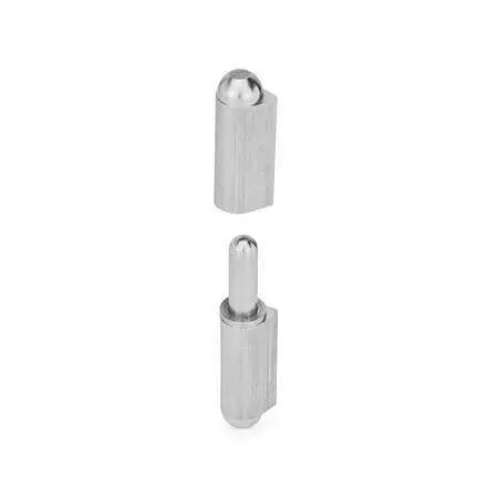 Ganter Edelstahl-Scharniere zum Anschweißen (GN 128.2-60-NI) VE: 10 Stück 128.2-60-NI