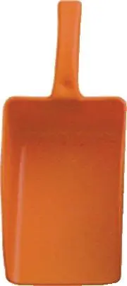 CEMO Handschaufel PP orange Blattmaß 190x140x75mm CEMO für Feinheiten
