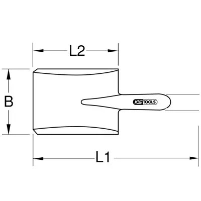 Ergonomische KSTOOLS® - BRONZEplus Spaten, D-Stiel