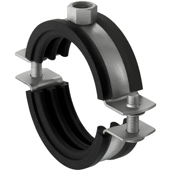 Fischer Rohrschelle FRS 54 - 58 nicht rostender Stahl A4 VE: 25 Stück 560599