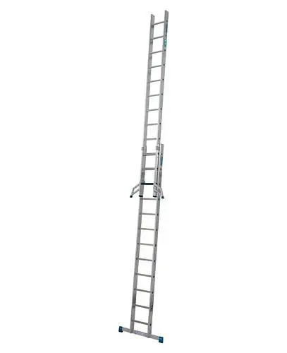 Krause Schiebeleiter gemäß TRBS 2121 Alukleinformatum 2 x 12 Sprossen/Stufen 270895