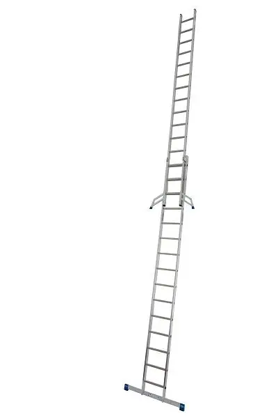 Krause Stabilo Schiebeleiter zweiteilig 2x15 Sprossen 133328