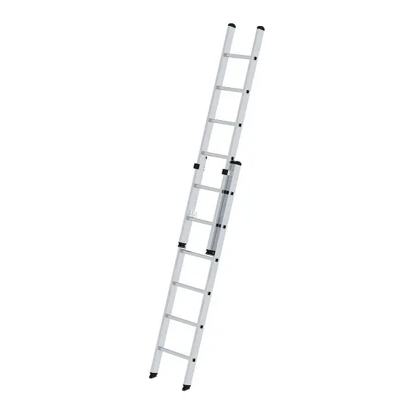 Munk Günzburger Steigtechnik Sprossen-Schiebeleiter 2-teilig ohne Traverse 2x6 Sprossen 020206