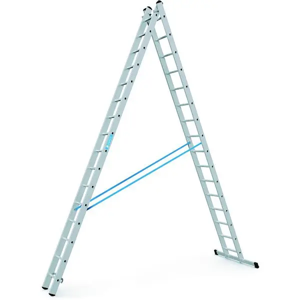 ZARGES Combimaster Plus X - Kombi-Steh-Schiebeleiter 2 x 16 Sprossen 42576