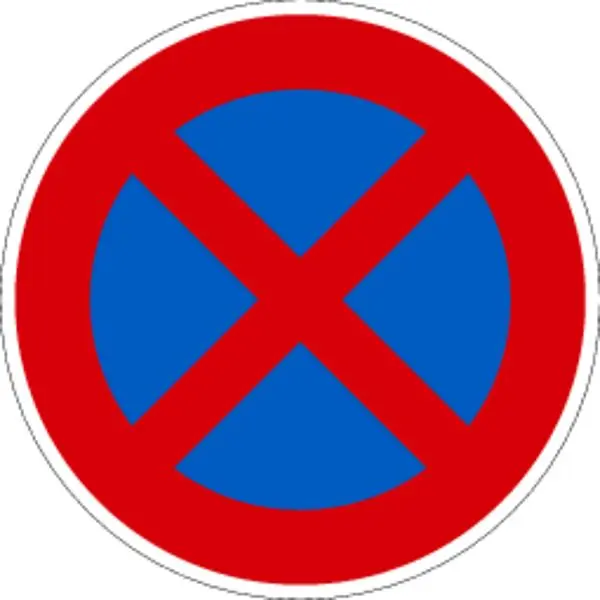 Schilder Klar Verkehrszkalibrieren Absolutes Hantikverbot 600 mm Folie selbstklebend 2835031