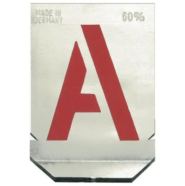 ALARM Buchstaben-Schablonen 40 mm 56036884