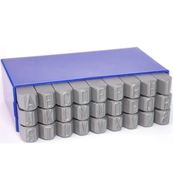 GRAVUREM S Standard Schlagbuchstabensatz -Z &amp; (RECHTSGRAVIERT) Schrifthöhe: 3 mm 10403000