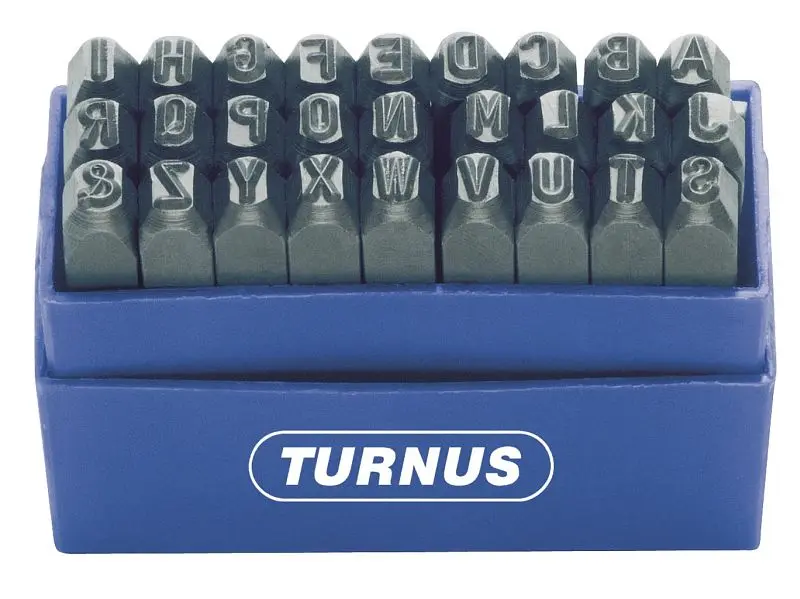 Kukko Schlagbuchstaben-Satz extra schwere Produktqualität 27-teilig Typenhöhe: 80 mm 331-508