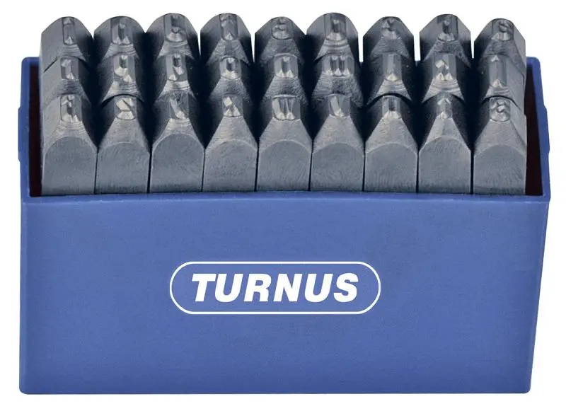 Kukko Schlagbuchstaben-Satz extra schwere Produktqualität Kleinbuchstaben 27-teilig Typenhöhe: 20 mm 331-002K