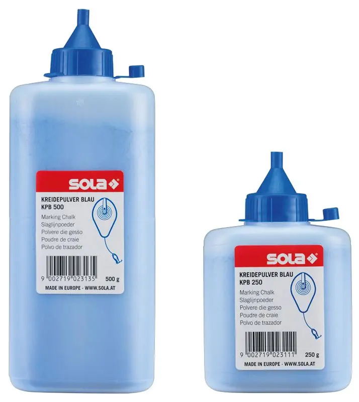 Sola Schlagschnurkreide KPB 250 Flaschen à 250 g VE: 6 Stück 66150801