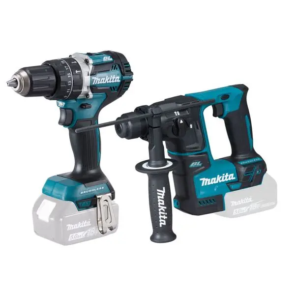 Makita Akku-Kombo-Kit 18 V (DHR171 + DHP 484) / (ohne Akku ohne Ladegerät) DLX2278