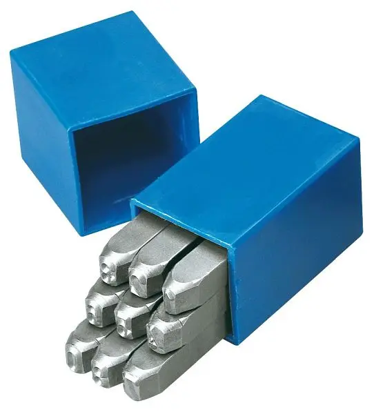 GEDORE Schlagzahlen 9-teilig Schrifthöhe 6 mm 8605140