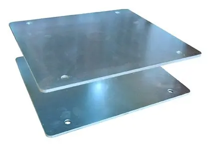 Ebinger Drehscheibe Stahlblech verzinkt zur Befestigung auf dem Boden 1.610.002