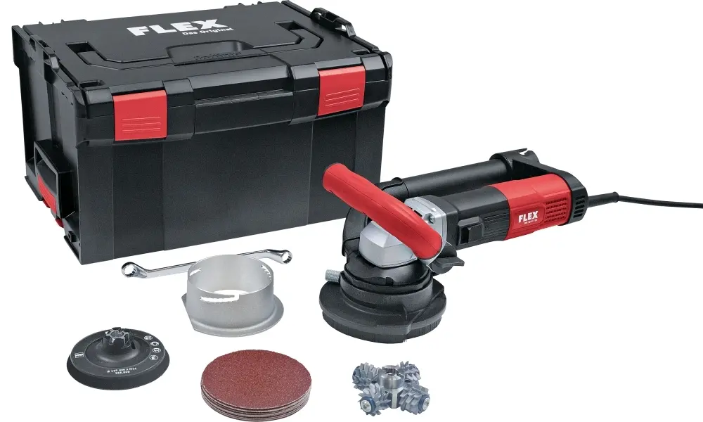 FLEX RETECFLEX das Universalwerkzeug zum Sanieren Renovieren und Modernisieren RE 16-5 115 Kit Fräskopf flach 505013