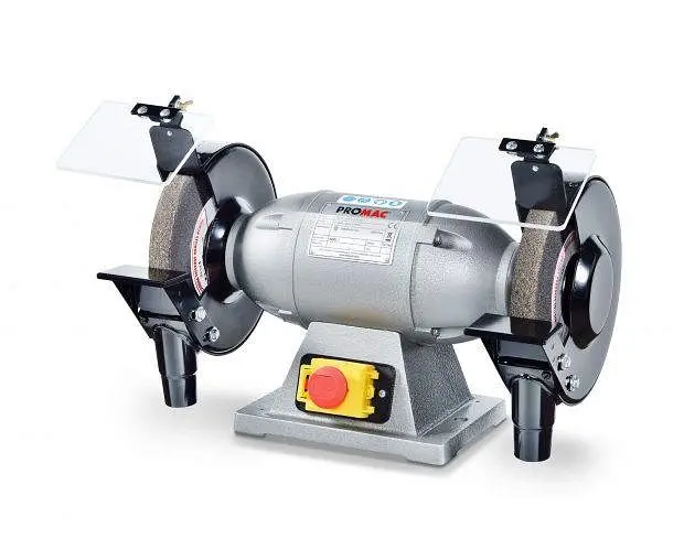 Promac Doppelschleifer 230 V 450 W mit Schleifscheiben K36 und K60 324E