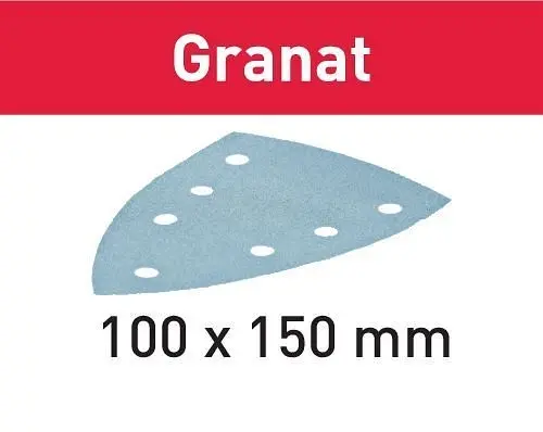 Festool Schleifblatt STF DELTA/7 P80 GR/50 Granat VE: 50 Stück 497137