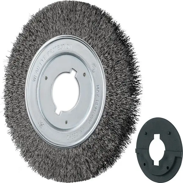 Pferd Rundbürste ungezopft RBU 30020/254 INOX 030 43507005