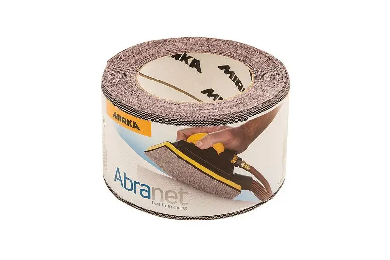 Mirka Schleifrolle ABRANET 75mm x 10m Gitternetz Grip Rolle P120 545BI001123R
