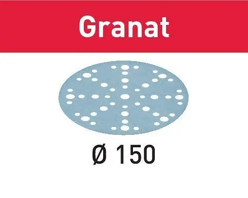 Festool Schleifscheibe STF D150/48 P120 GR/100 Granat VE: 100 Stück 575164
