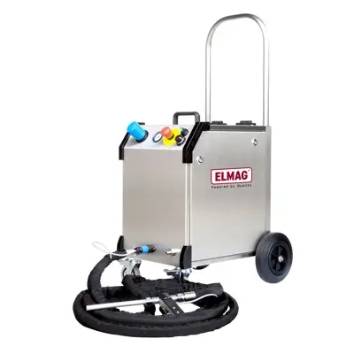 Großvolumiger ELMAG - Trockeneis Strahlanlage DRY-ICE 2