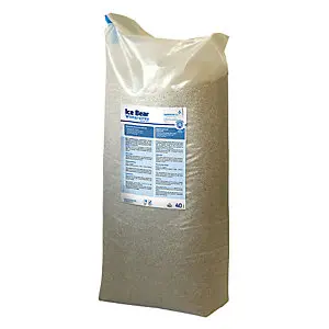 Winterstreumittel, 40-l-Sack, salzfrei, ökologisch verträglich, VE 36 Stk, auf Palette.